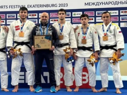 Призёры международного фестиваля университетского спорта