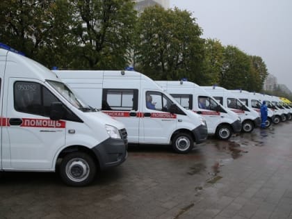 Кабардино-Балкария получила 14 единиц медицинского спецавтотранспорта