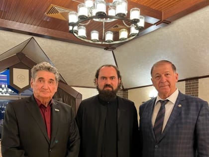 Председатель Совета регионального отделения Кебеков В.С обсудил вопросы межнациональных отношении в Кабардино-Балкарской Республике на встрече с Архиепископом Пятигорским и Черкесс