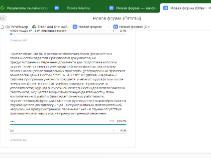 Результаты онлайн-опроса педагогических работников