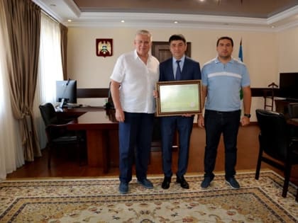 «Культурный код» вручил Благодарность министру спорта КБР