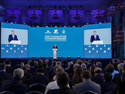 В. Матвиенко: Принцип федерализма отчётливо отражается на парламентском уровне