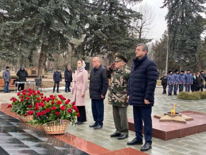 В столице республики прошел митинг в честь годовщины снятия блокады Ленинграда и освобождению Сталинграда