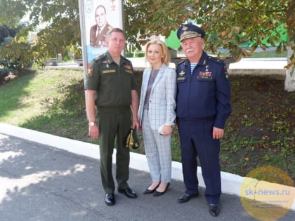 Десантно-штурмовой казачий полк Ставрополя и ветеранов поздравила глава Комитета ГДРФ по развитию гражданского общества