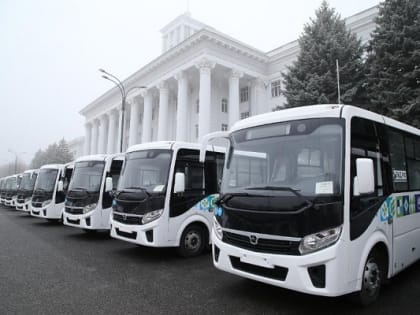 Парк общественного транспорта Кабардино-Балкарии пополнился новыми автобусами
