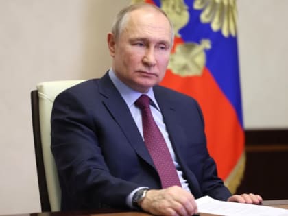 Президент РФ Владимир Путин принял участие в открытии детской поликлиники Нальчика после реконструкции