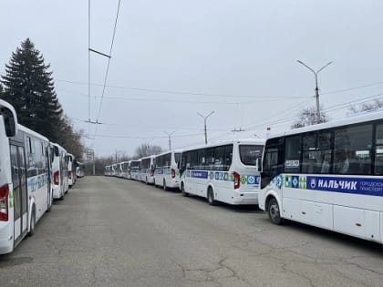 В Нальчике обновлен парк общественного транспорта