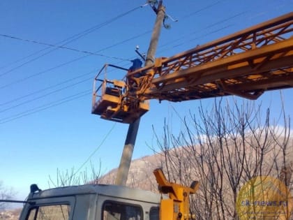 В Предгорье в рамках модернизации уличного освещения заменят более 1500 фонарей