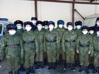 Воспитанники кадетской школы с.Бабугент Кабардино-Балкарской Республики приняли участие в акции «Студенческий десант»