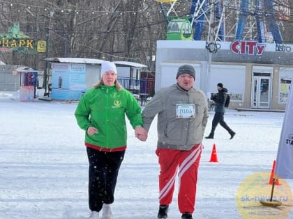 В «Сильном забеге» в парке Победы Ставрополя участвовали ребята из НКО «Жизнь без границ»