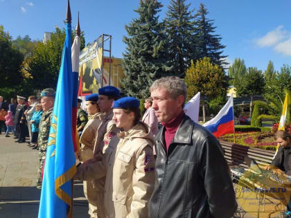 Юнармейцы Кисловодска провели «Зарницу» в поддержу мобилизованных земляков