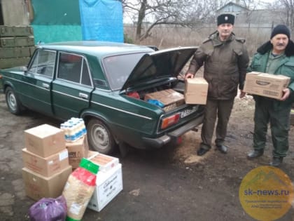 Более 1500 тонн гуманитарной помощи отправили бойцам казаки и национально-культурные автономии Ставрополья