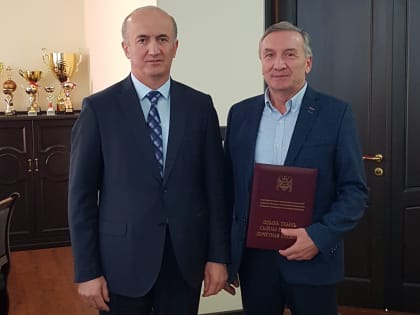 Награждение на заседании Учёного совета