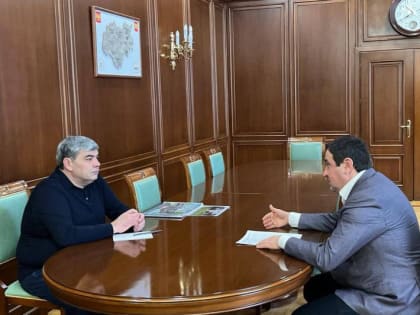 Казбек Коков провёл рабочую встречу с Рустамом Калибатовым