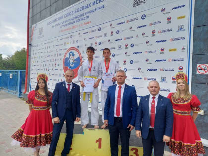 Команда спортсменов из Кабардино-Балкарской Республики заняла 1 место в соревновании по всестилевому карате