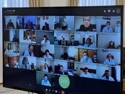 Казбек Коков провел рабочую встречу с главными врачами медучреждений