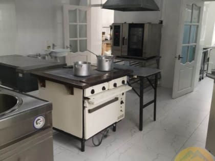 В Шпаковской районной больнице капитально отремонтировали пищеблок