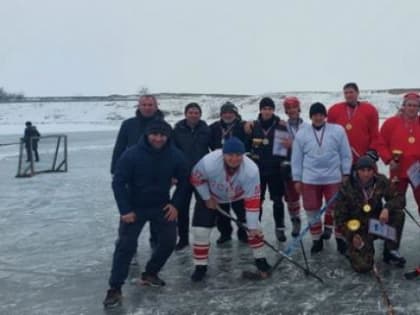 Сыграли в хоккей