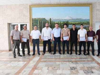 В Терском районе чествовали спортсменов