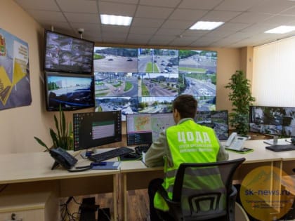 На юго- и северо-западе Ставрополя сократилось число пиковых пробок с внедрением интеллектуальной системы