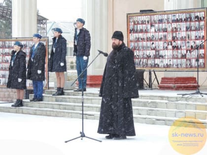 Казаки Новоселицкого станичного казачьего общества отметили день освобождения села