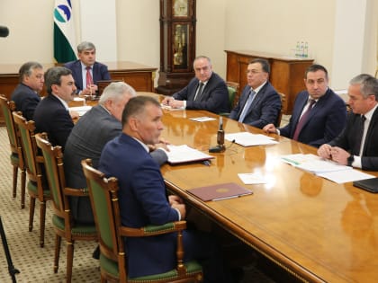 Казбек Коков провел еженедельное заседание штаба по вопросам капитального строительства