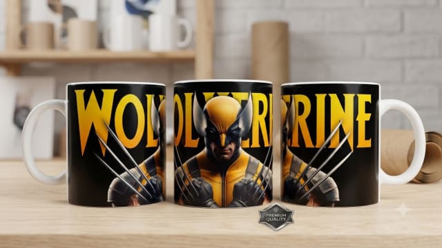 Caneca Personalizada Wolverine