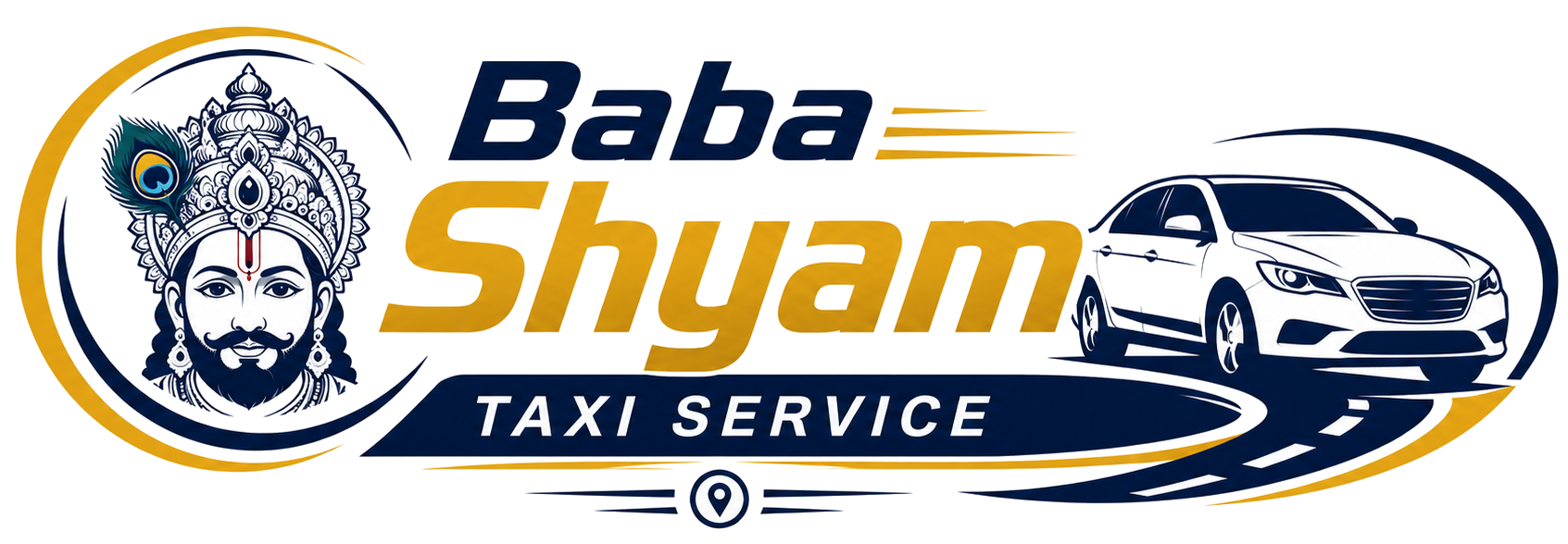 Baba Shyam Taxi Service Logo