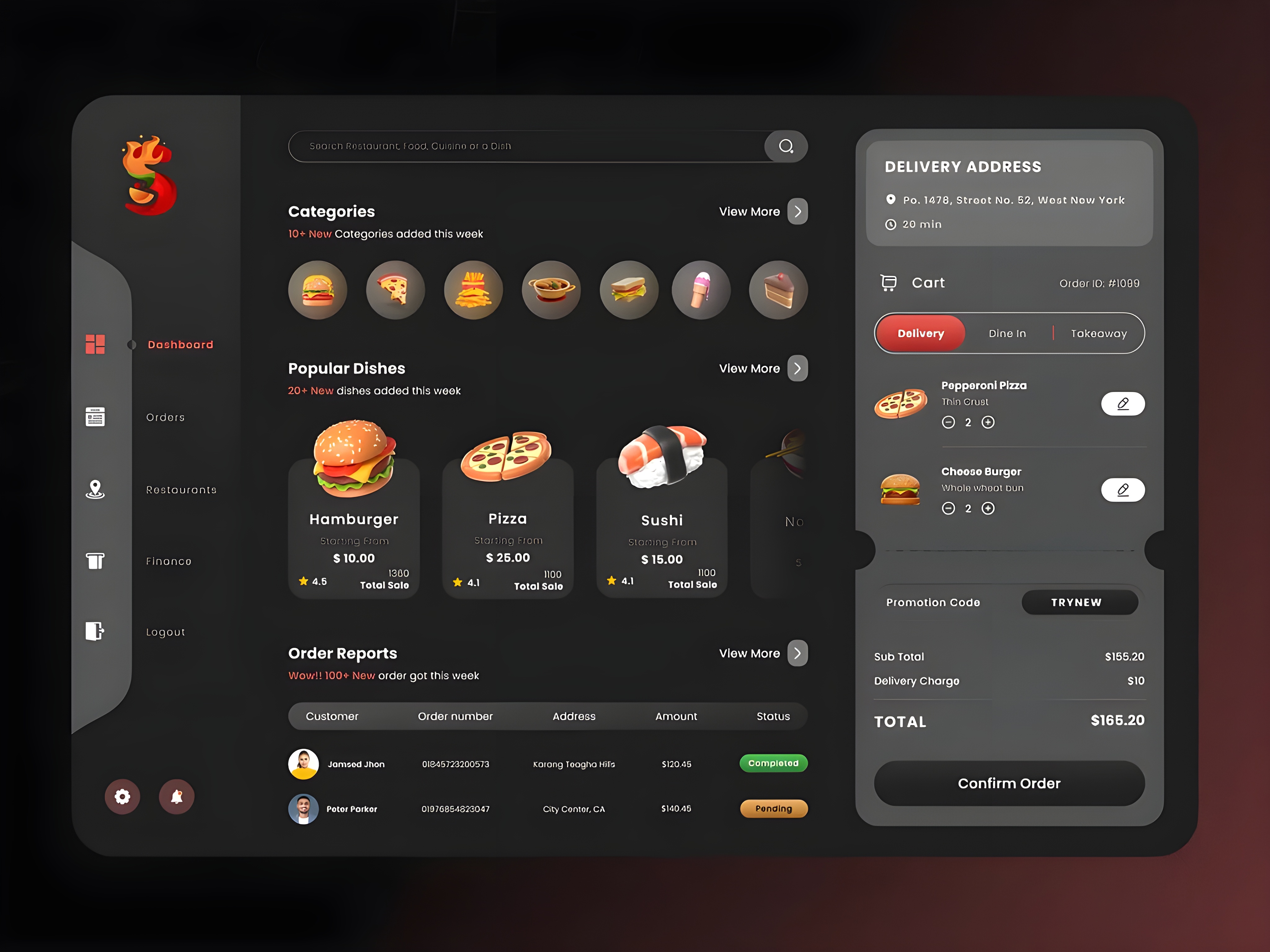 Dynamic E-Commerce Platform for FoodWala