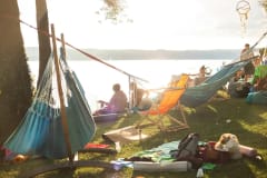 Sommeridylle beim Yogafestival Bodensee