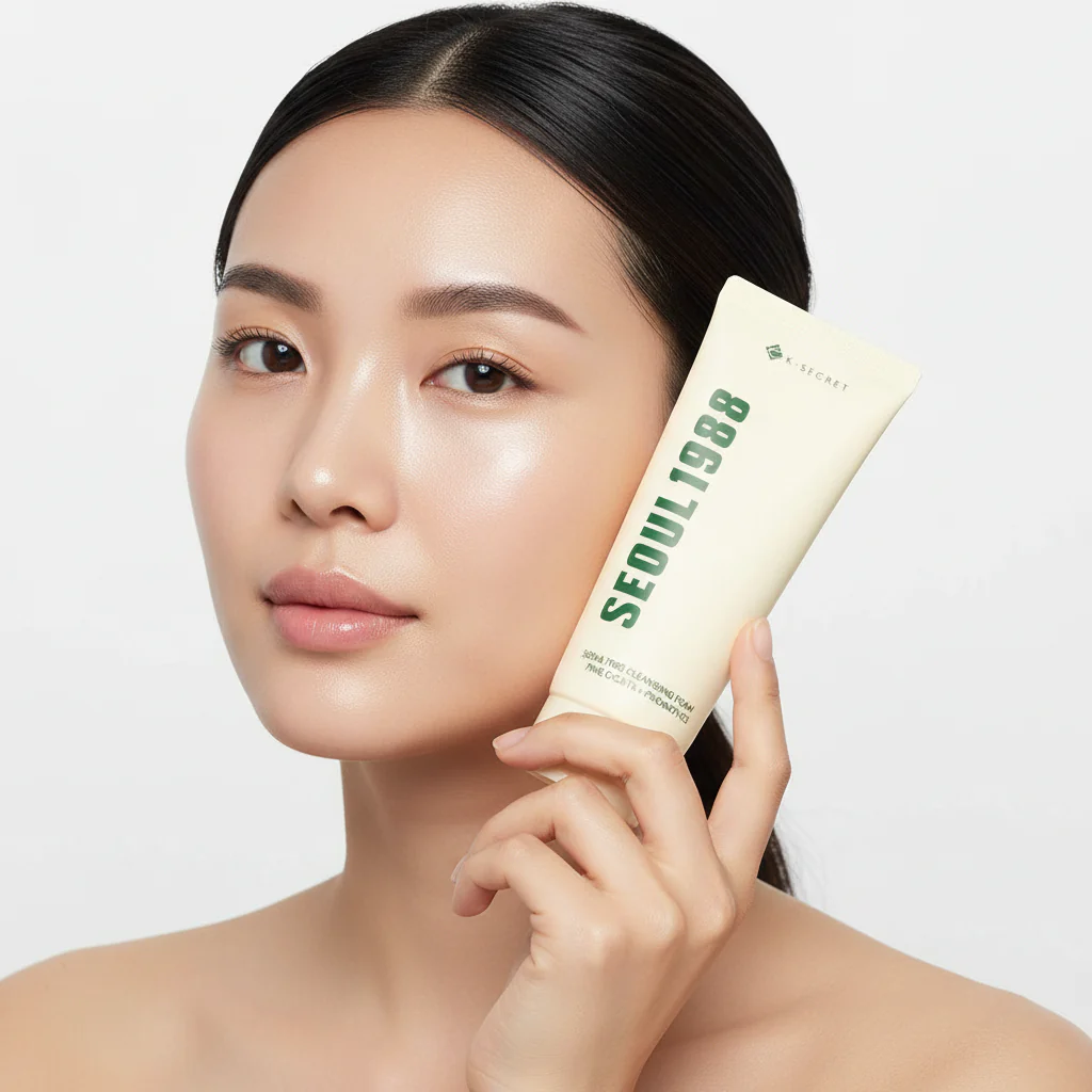 K-SECRET Seoul 1988 Cleansing Foam : Pine Cica 1% Probiotics 150ml thumbnail 2