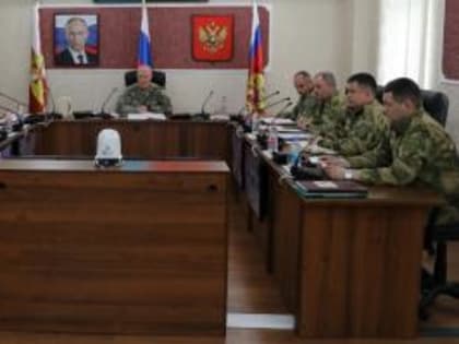 В  Северо-Кавказском округе Росгвардии состоялся военный совет