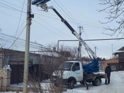 За прошедшую неделю текущего месяца бригадами электриков МУ