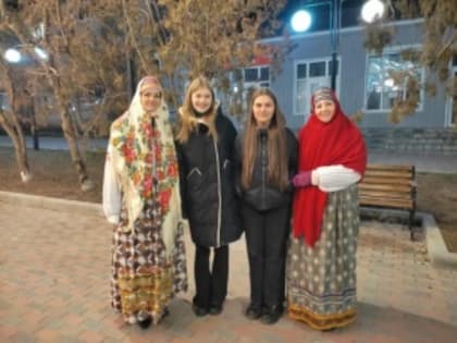 Благоустроенный центр села Арзгир – отличное место для неспешных прогулок в праздничные вечера