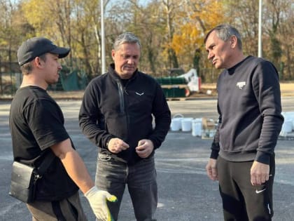 Обновление теннисных кортов в городе