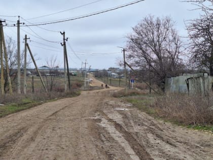Более 3 километров дорог отремонтируют В Летней Ставке по краевой программе