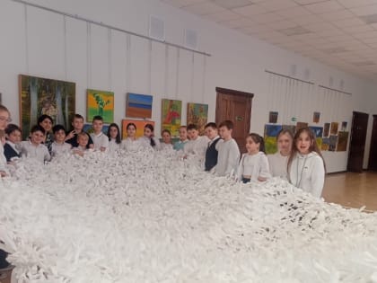 В медицинскую роту на СВО отправлена маскировочная сеть. Мы вместе делаем Победу! #СвоихНеБросаем