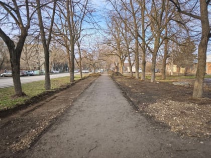 В Георгиевске стартовали работы по благоустройству общественной территории на улице Лермонтова