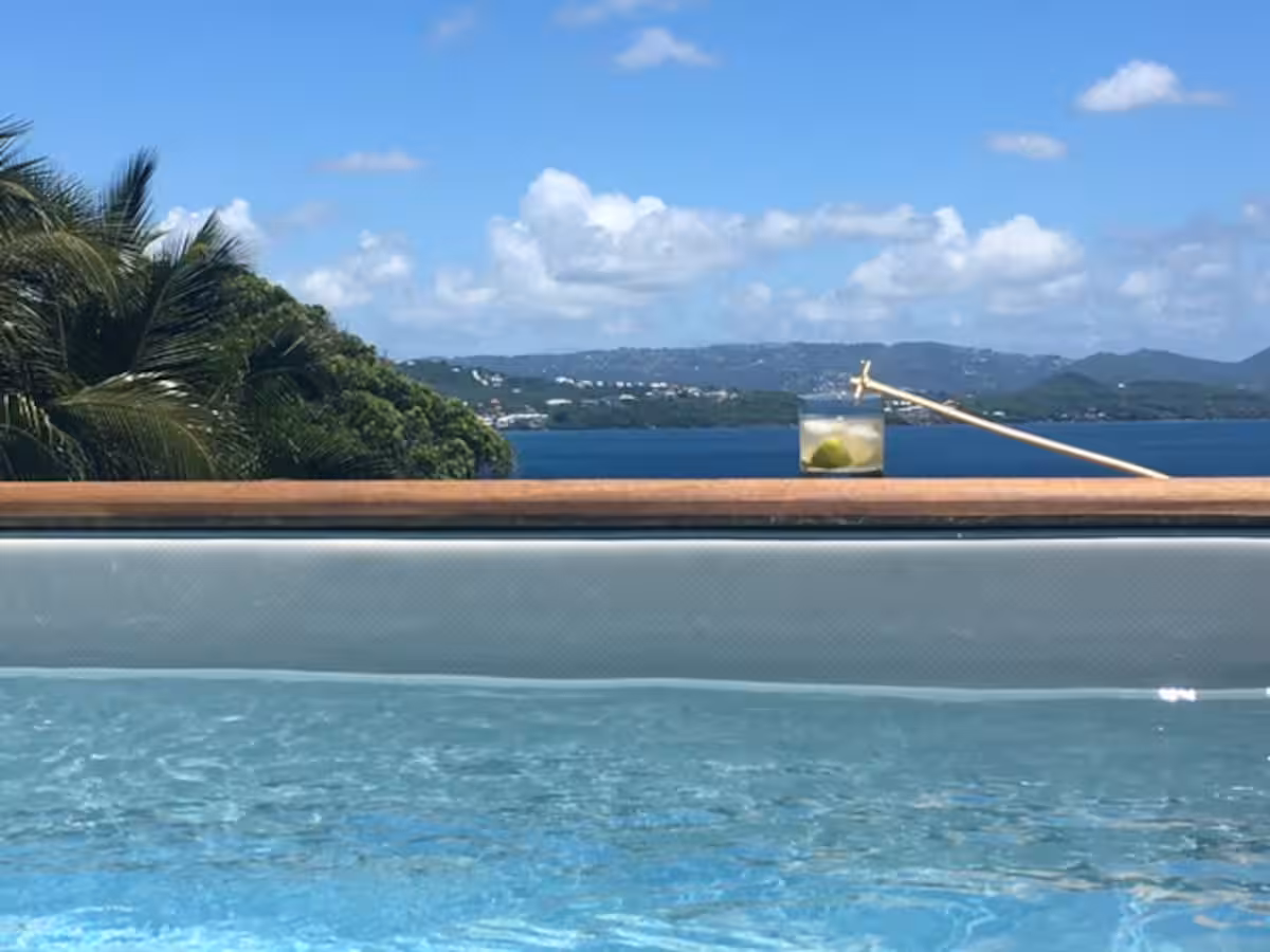 Piscine vue mer, Villa Diamantilles Le Diamant Martinique