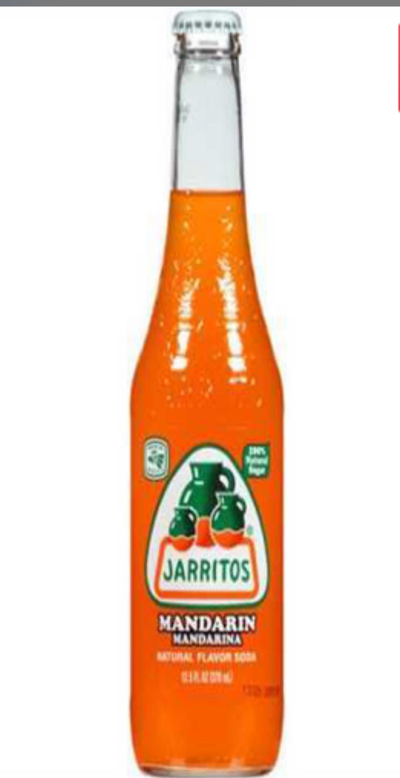 JARRITOS GLS MANDARIN  24/12.5OZ
