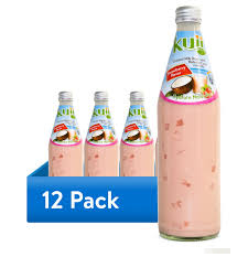 KUII NATA DE COCO STRAWBERRY 12/485 ML