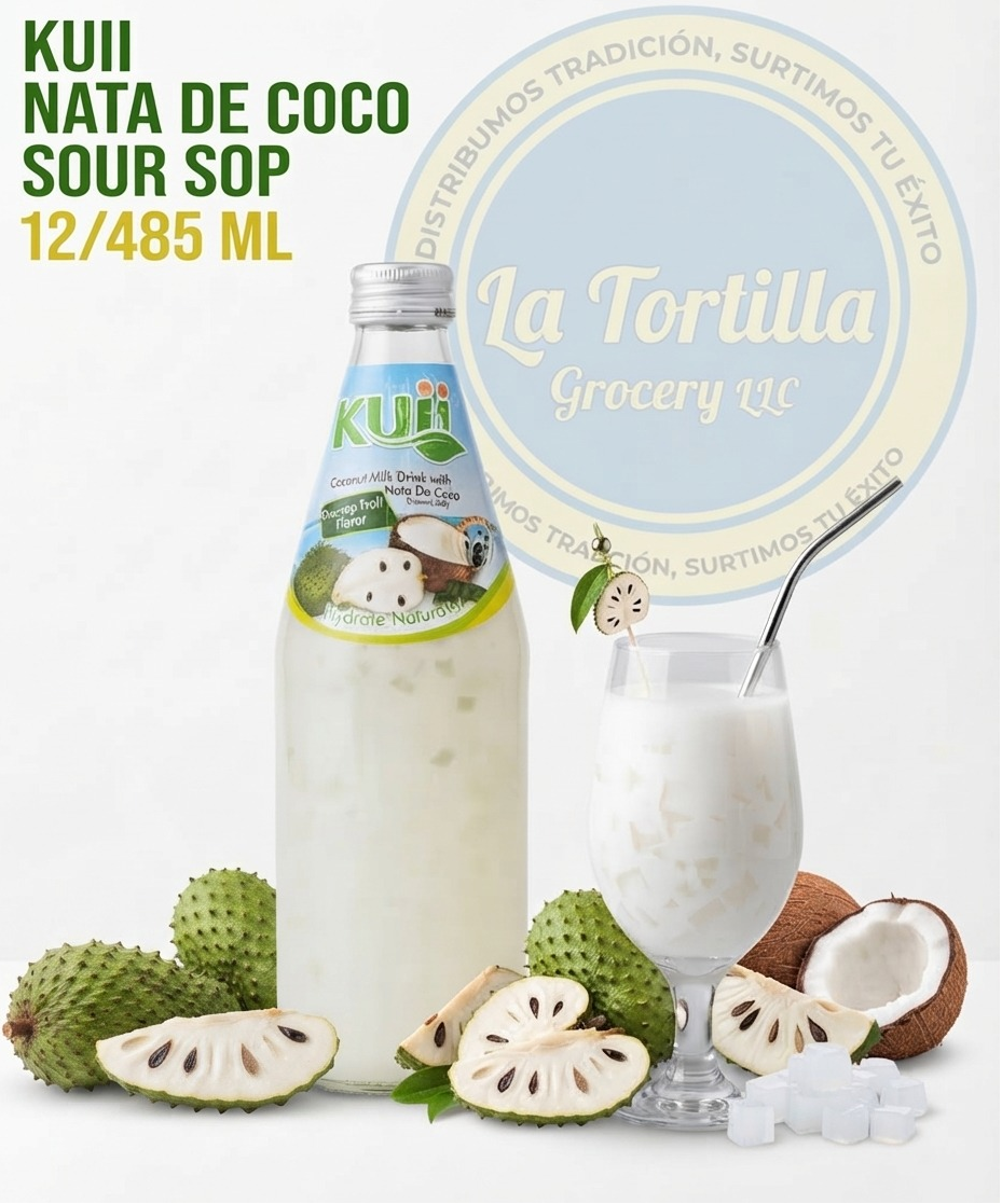 KUII NATA DE COCO SOUR SOUP 12/485 ML