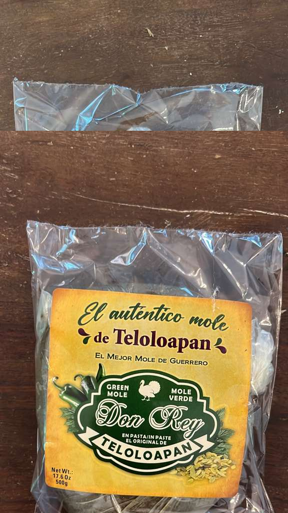 DON REY MOLE VERDE EN BOLSA 10/1LB