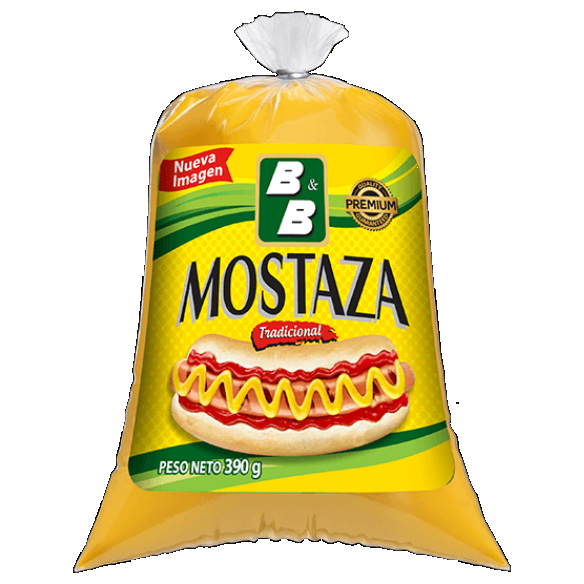 B&B MOSTAZA BAG 32/13.7 OZ
