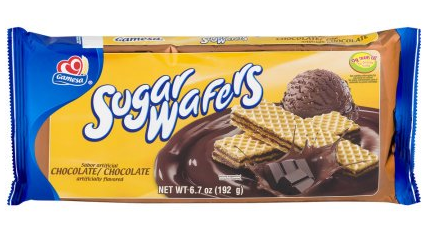 GAMESA WAFERS CHOCOLATE 14/ 10.8 OZ