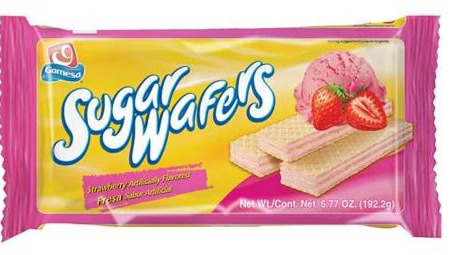 GAMESA WAFERS STRAWBERRY 14/ 10.8 OZ