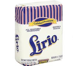 LIRIO MANTECA LARD 12/2.2 LB