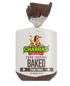 TOSTADAS CHARRAS HORNEADAZ 8/8.5OZ