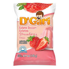 D'GARI STRAWBERRY MILK 24/4.2OZ