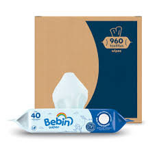 BEBIN SUPER BABY WIPES 24/40 CT